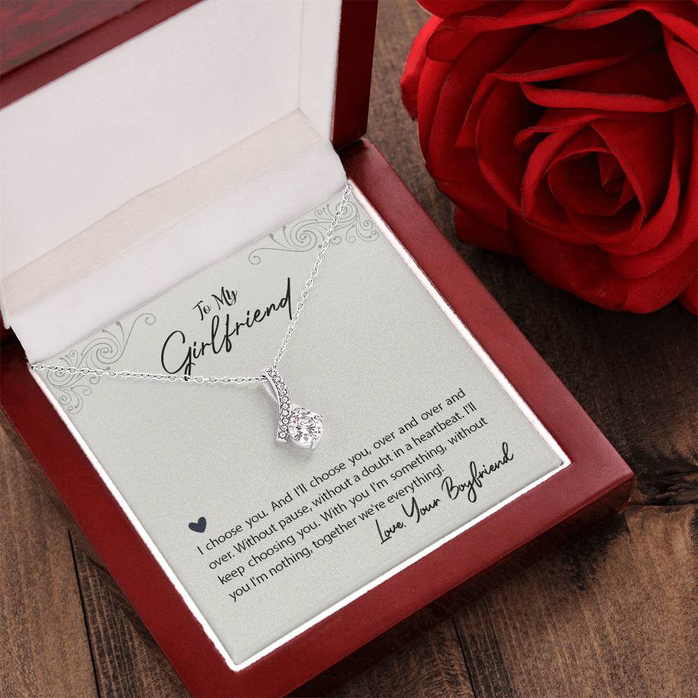 Alluring Beauty Necklace - For Girlfriend Alluring Beauty Necklace