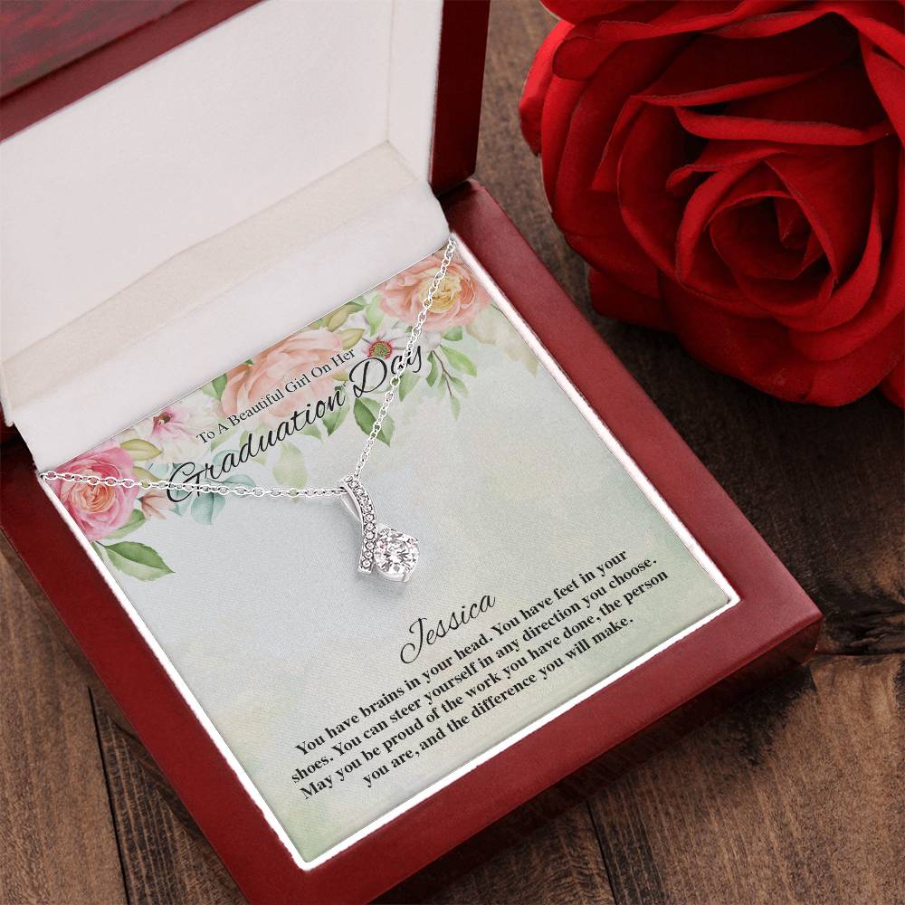 To A Beautiful Girl On Her Graduation Day Flowery Alluring Beauty Alluring Beauty Necklace
