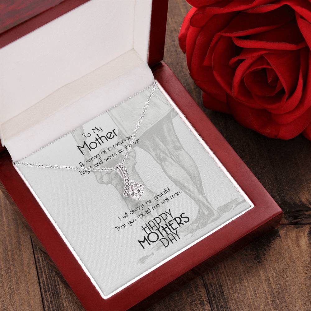 Raised Well Mothers Day Gift Necklace Alluring Beauty Necklace
