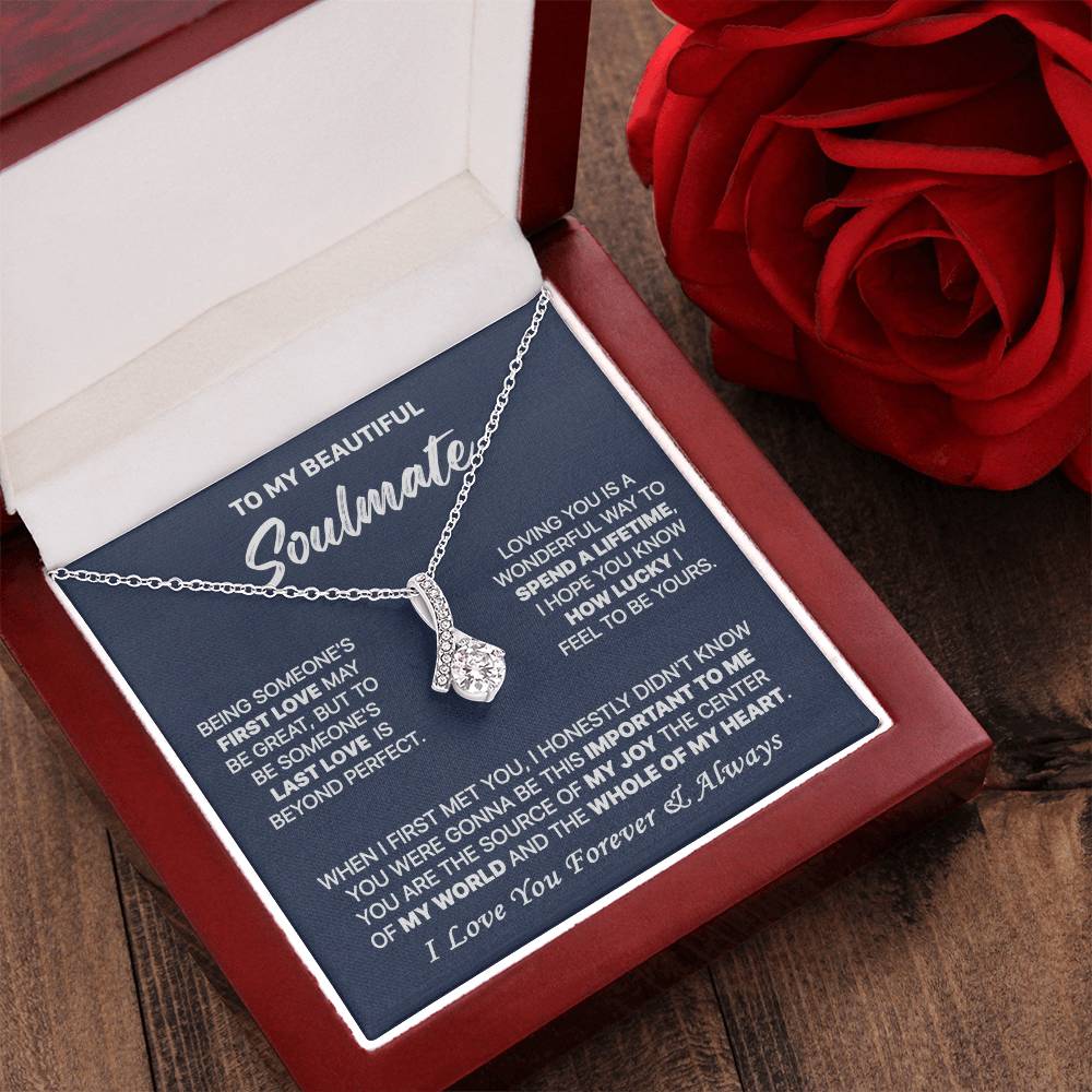 Gift For Your Soulmate - The Whole World - Alluring Alluring Beauty Necklace